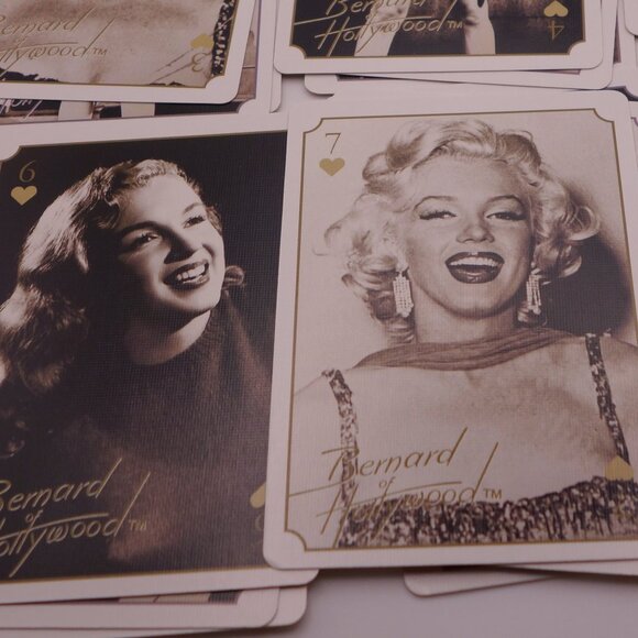Bernard Hollywood Marilyn Monroe Playing Cards 52-185 1 84709 52185 8 - Picture 13 of 16